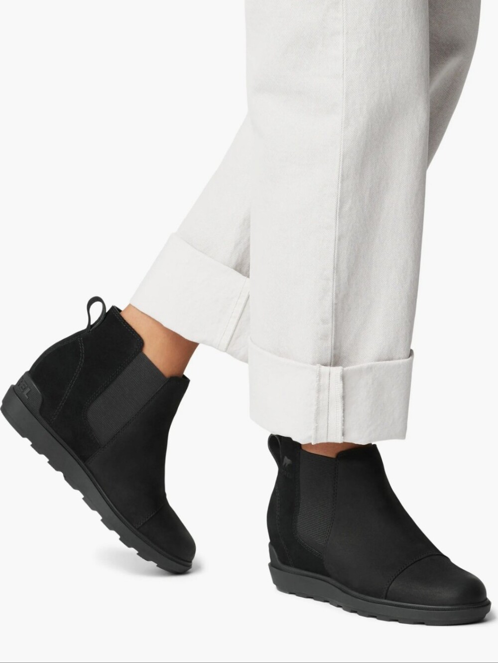 Sorel Evie II Black Waterproof Chelsea Bootie BRAND NEW Size 8.5